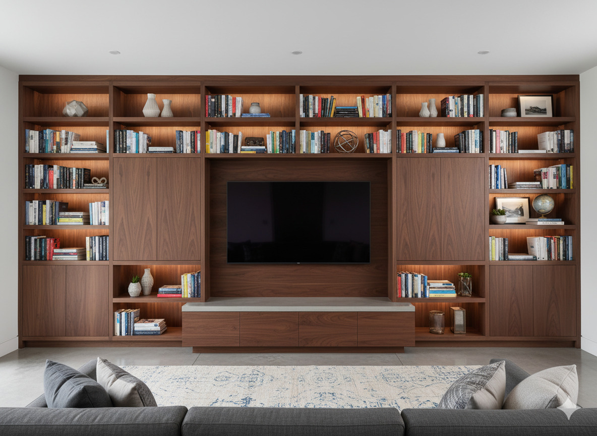 Boekenkast op maat gemaakt